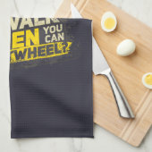 Waarom lopen als je een draai kan maken theedoek (Quarter Fold)