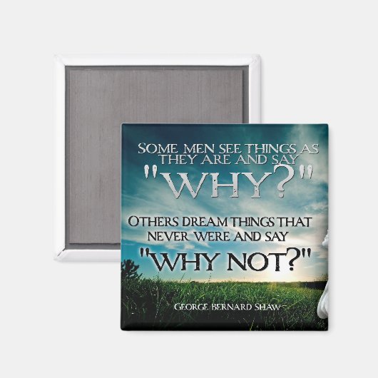 WAAROM? Motivatie magneet (Voorkant / Achterkant)