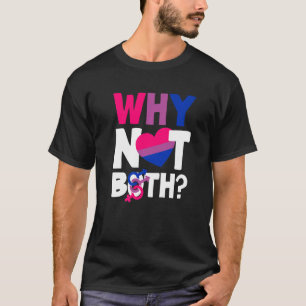 Waarom Niet Beide Bi Pride Vlag Biseksuele Premium T-shirt