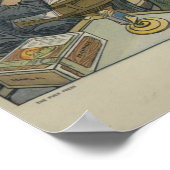 "Waarom niet de grens overschrijden?" (1909) Poster (Hoek)