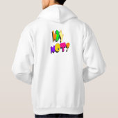 Waarom niet hoodie (Achterkant)