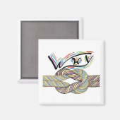 "Waarom niet" is een onbegrensde magneet (Voorkant / Achterkant)