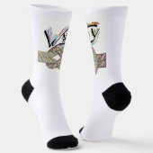 "Waarom niet" is een onbegrensde Sokken (Gebogen)