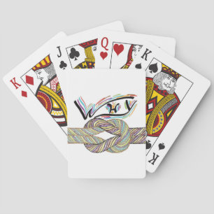 "Waarom niet" is een onbegrensde speelkaart Pokerkaarten