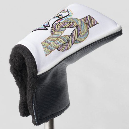 "Waarom niet" is een onbeperkt Hoesje Golfheadcover (3/4 voorkant)