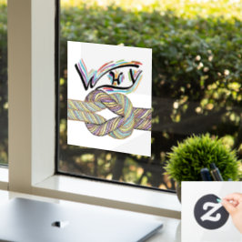 "Waarom niet" is grenzeloos Window Decals / Clings