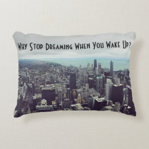 Waarom niet langer dromen als je wakker wordt? Acc Decoratief Kussen