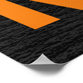 Waarom niet mogelijkheden Inspirerend grijs hout Poster (Hoek)