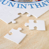 Waarom normaal zijn? Waar is het feest in dat? Legpuzzel (Zijkant)