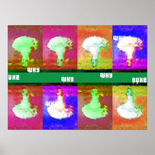 waarom nuke poster (Voorkant)