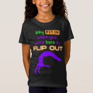 Waarom pas je in als je geboren bent? t-shirt