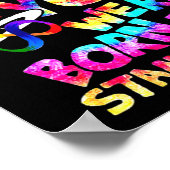 Waarom pas je in toen je werd geboren om autisme u poster (Hoek)