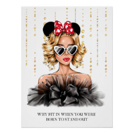 Waarom passen in 2 Inspiration Poster