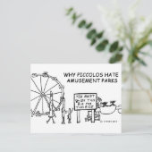 Waarom Piccolos haat Amusement Parks Briefkaart (Staand voorkant)