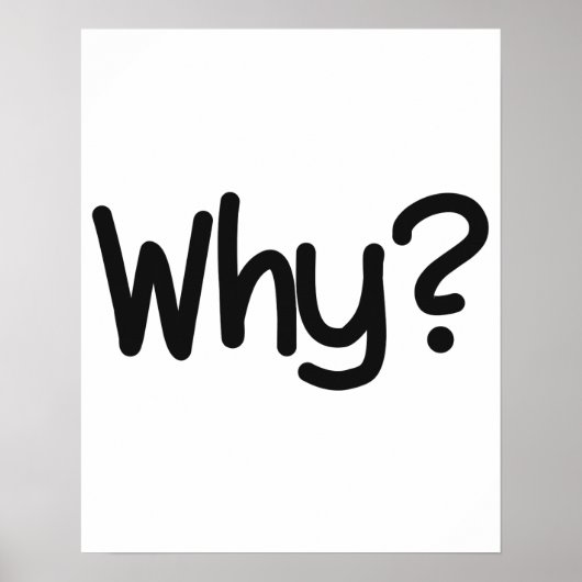 Waarom? Poster (Voorkant)