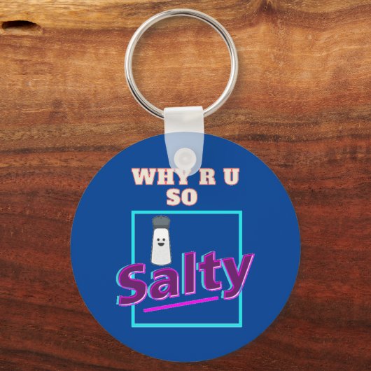 Waarom R U Zouty? Sleutelhanger (Voorkant)