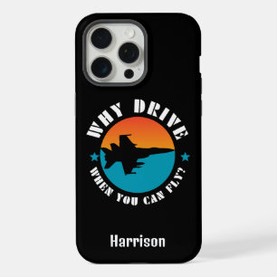 Waarom Rijden Als Je Kun Vliegen,Straalvliegtuig,G iPhone 15 Pro Max Case