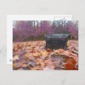 Waarom schrijf je me niet? briefkaart (Voorkant / Achterkant)