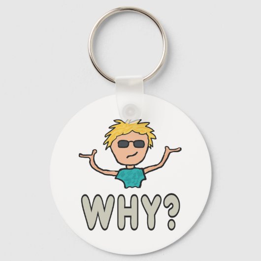 Waarom? Sleutelhanger (Voorkant)