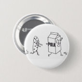 waarom ? speld ronde button 5,7 cm (Voorkant /achterkant)