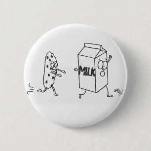 waarom ? speld ronde button 5,7 cm