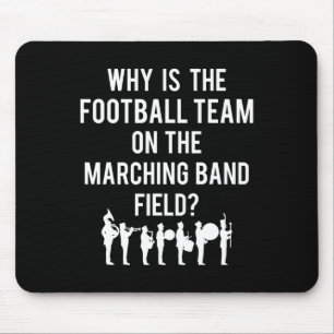 Waarom staat het voetbalteam op het bandveld Grapp Muismat