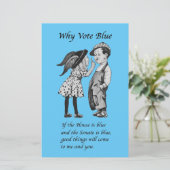 Waarom Stemmen Blauw in 2022 (Staand voorkant)