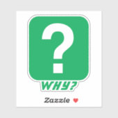Waarom? Sticker (Vel)