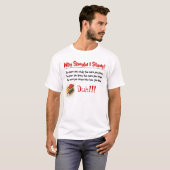 Waarom studeren? t-shirt (Voorkant volledig)