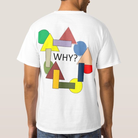 WAAROM? T-SHIRT (Achterkant)