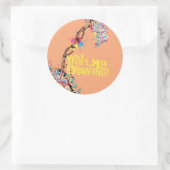 Waarom teken je niet! Skelet stickers (Tas)