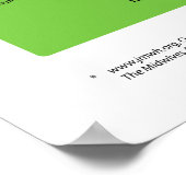 Waarom thuisgeboorte? Poster infografisch 36 x 24 (Hoek)