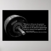 Waarom trainen? poster (Voorkant)