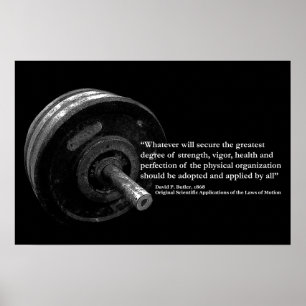 Waarom trainen? poster