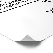 Waarom u luchtstroomproblemen hebt poster (Hoek)