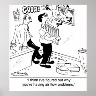 Waarom u luchtstroomproblemen hebt poster