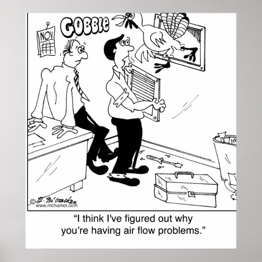 Waarom u luchtstroomproblemen hebt poster (Voorkant)