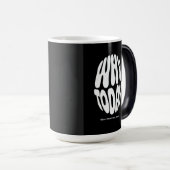"Waarom vandaag" Magische Mok (Voorkant rechts)