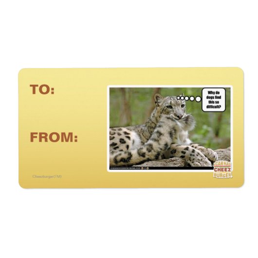 Waarom vinden honden dit zo moeilijk? etiket (Voorkant)