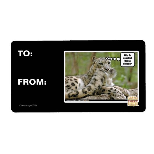 Waarom vinden honden dit zo moeilijk? etiket (Voorkant)