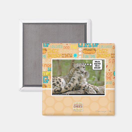 Waarom vinden honden dit zo moeilijk? magneet (Voorkant / Achterkant)