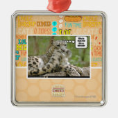 Waarom vinden honden dit zo moeilijk? metalen ornament (Voorkant)