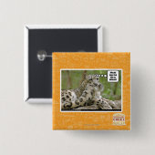 Waarom vinden honden dit zo moeilijk? vierkante button 5,1 cm (Voorkant /achterkant)