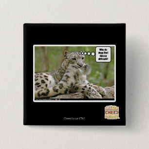 Waarom vinden honden dit zo moeilijk? vierkante button 5,1 cm