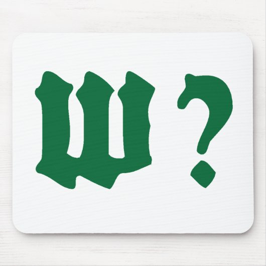 waarom waar wanneer wie muismat (Voorkant)