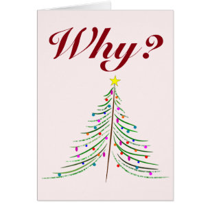 Waarom? Waarom moet het opnieuw Kerstmis zijn?