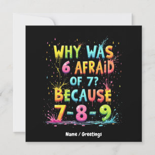 Waarom was 6 bang voor 7: de betekenis achter "7-8 kaart