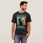 Waarom was de kat bang van de boom? t-shirt (Voorkant volledig)