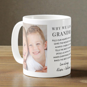 Waarom we oma foto liefhebben koffiemok