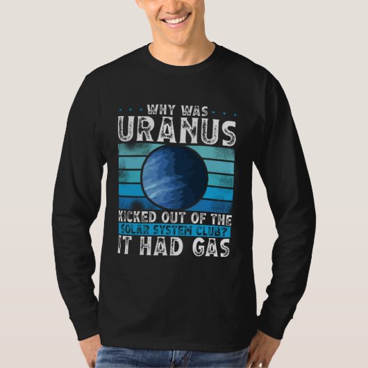 Waarom werd Uranus het zonnestelsel uitgeschopt Sp T-shirt (Voorkant)